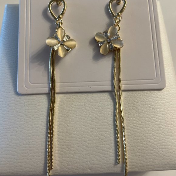 Stunning Gemstone Earrings NWOT - Picture 4 of 8